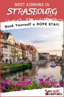 Airbnbs in Strasbourg Pinterest Image