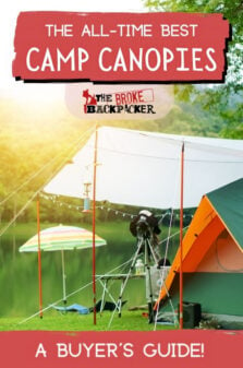 Best Camping Canopies Pinterest Image