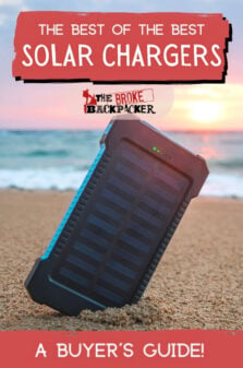 Best Camping Solar Chargers Pinterest Image