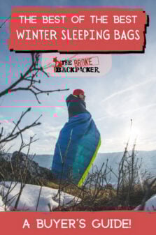 Best Winter Sleeping Bags Pinterest Image