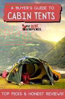 Best Cabin Tents Pinterest Image