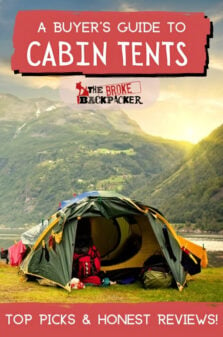 Best Cabin Tents Pinterest Image