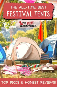 Best Festival Tents Pinterest Image