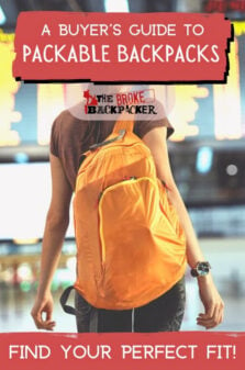 Best Packable Backpacks Pinterest Image