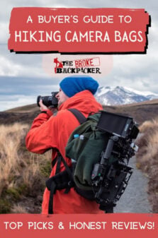 Best Hiking Camera Bags Pinterest Image