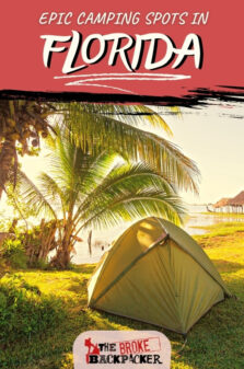 Camping In Florida Pinterest Image