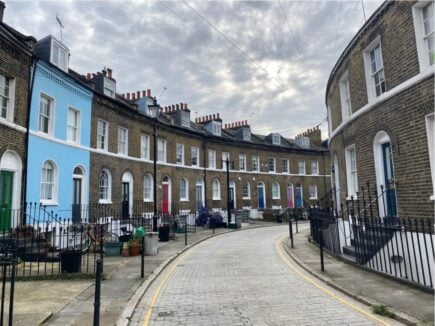 Keystone Crescent in Islington