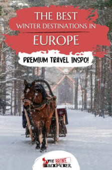 The Best European Winter Destinations Pinterest Image