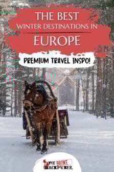 The Best European Winter Destinations Pinterest Image