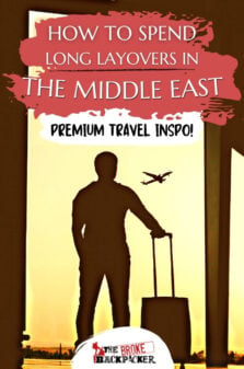 How To Maximise Long Layover Flights in the Middle East Pinterest Image