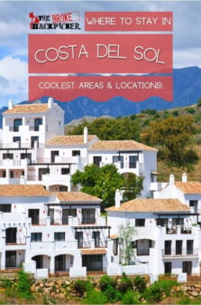 Where to Stay in Costa Del Sol Pinterest Image