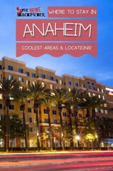 Where to Stay in Anaheim, USA Pinterest Image