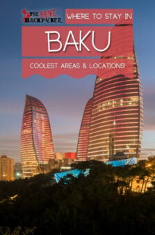 Where to Stay in Baku Pinterest Image