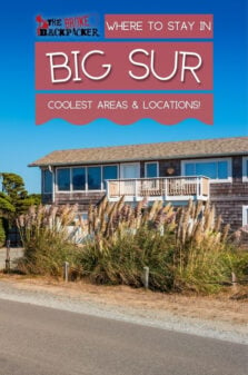 Where to Stay in Big Sur Pinterest Image