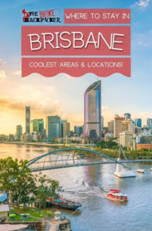Where to Stay in Brisbane Pinterest Image