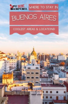 Where to stay in Buenos Aires Pinterest Image