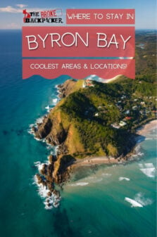Where to Stay in Byron Bay Pinterest Image