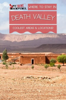 Where to Stay in Death Valley Pinterest Image