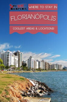 Where to Stay in Florianopolis Pinterest Image