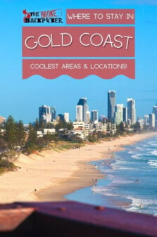 Where to Stay in Gold Coast Pinterest Image