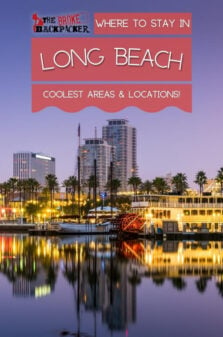 Where to Stay in Long Beach Pinterest Image