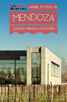 Where to Stay in Mendoza Pinterest Image