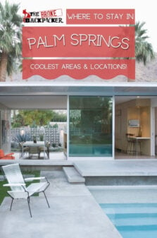 Where to Stay in Palm Springs Pinterest Image