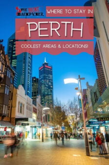 Where to Stay in Perth Pinterest Image