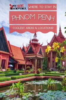 Where to Stay in Phnom Penh Pinterest Image