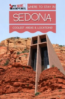 Where to Stay in Sedona Pinterest Image