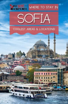 Where to Stay in Sofia Pinterest Image