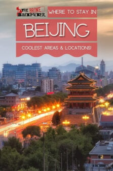 Where to Stay in Beijing Pinterest Image