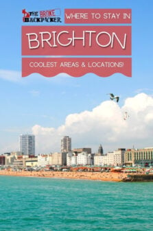 Where to Stay in Brighton Pinterest Image