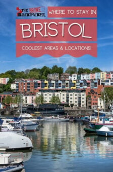 Where to Stay in Bristol Pinterest Image