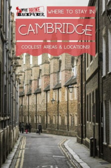 Where to Stay in Cambridge Pinterest Image