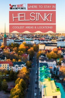 Where to Stay in Helsinki Pinterest Image