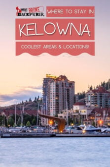 Where to Stay Kelowna Pinterest Image