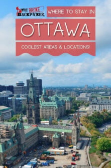 Where to Stay in Ottawa Pinterest Image