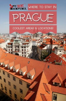 Where to Stay in Prague Pinterest Image