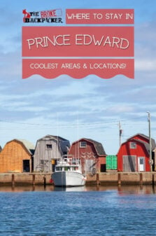 Where to Stay Prince Edward Pinterest Image