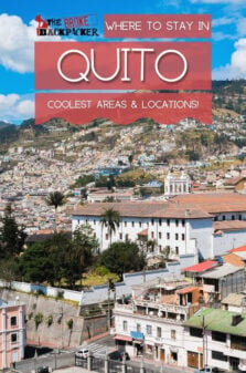 Where to stay in Quito Pinterest Image