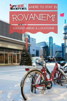 Where to Stay in Rovaniemi Pinterest Image