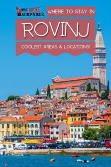 Where to Stay in Rovinj Pinterest Image