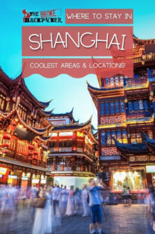 Where to Stay in Shanghai Pinterest Image