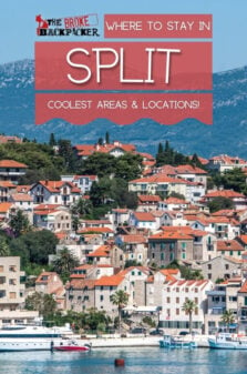 Where to stay in Split Pinterest Image