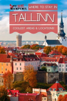 Where to Stay in Tallinn Pinterest Image