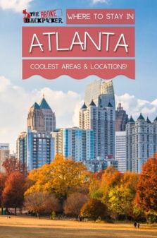 Where to Stay in Atlanta Pinterest Image