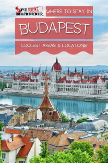 Where to Stay in Budapest Pinterest Image