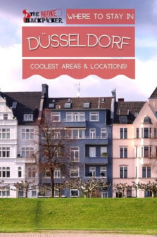 Where to Stay Dusseldorf Pinterest Image