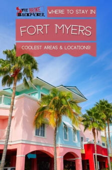 Where to Stay in Fort Myers Pinterest Image